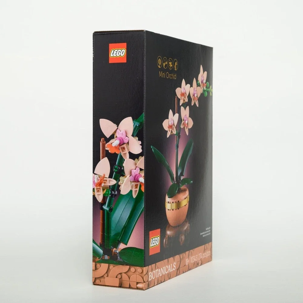 LEGO Botanicals: Mini Orchid Building Set (10343) - Flower Decor - NIB